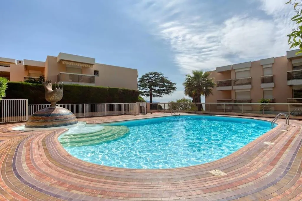 Apartament L11 Claire Fontaine Sea View 2 Bdr Ac Parking Swiming Pool Nicea