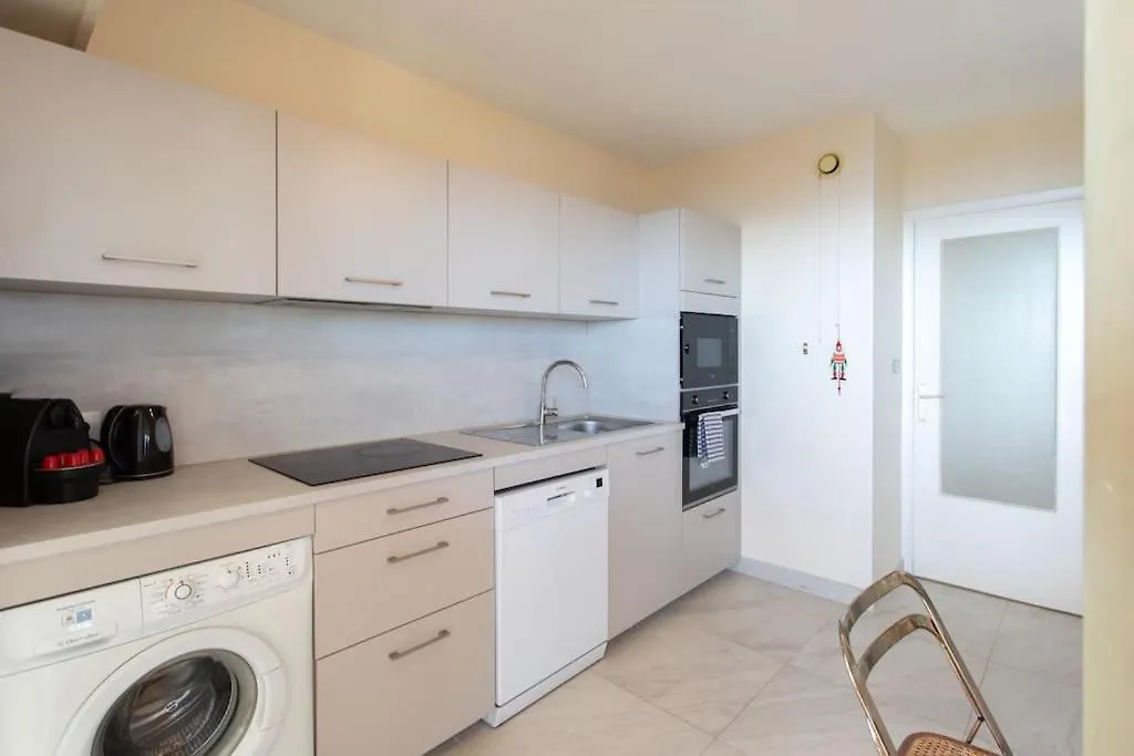 Apartament L11 Claire Fontaine Sea View 2 Bdr Ac Parking Swiming Pool Nicea