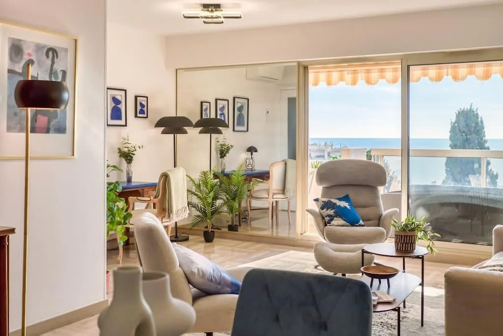 Apartament L11 Claire Fontaine Sea View 2 Bdr Ac Parking Swiming Pool Nicea