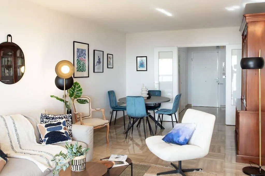 Apartament L11 Claire Fontaine Sea View 2 Bdr Ac Parking Swiming Pool Nicea 0*,
