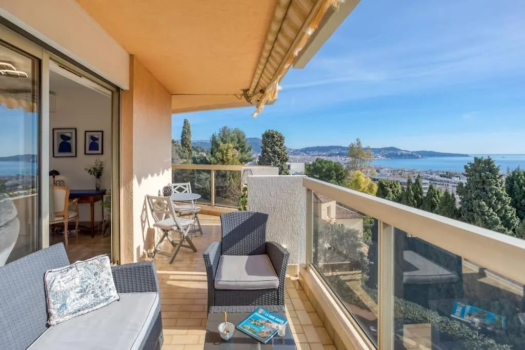 Apartament L11 Claire Fontaine Sea View 2 Bdr Ac Parking Swiming Pool Nicea